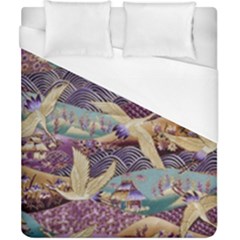 Textile-fabric-cloth-pattern Duvet Cover (california King Size) by Bedest