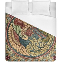 Wings-feathers-cubism-mosaic Duvet Cover (california King Size)