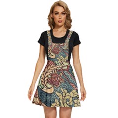 Wings-feathers-cubism-mosaic Apron Dress