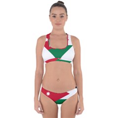 Heart-love-affection-jordan Cross Back Hipster Bikini Set by Bedest