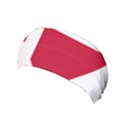 Heart-love-flag-denmark-red-cross Yoga Headband View1