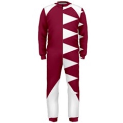 Heart-love-flag-qatar Onepiece Jumpsuit (men) by Bedest