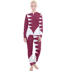 Heart-love-flag-qatar Women s Lounge Set by Bedest