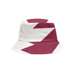 Heart-love-flag-qatar Bucket Hat (kids) by Bedest