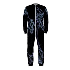 Vapor Wave Aesthetic Art Neon Asian Kanagawa Japanese Onepiece Jumpsuit (kids) by Cowasu