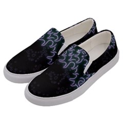 Vapor Wave Aesthetic Art Neon Asian Kanagawa Japanese Men s Canvas Slip Ons by Cowasu