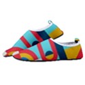 Geometric Shape Colorful Abstract Wave Kids  Sock-Style Water Shoes View2