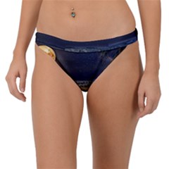 Beautiful Moon Nigh Sky Stars Band Bikini Bottoms by Cowasu