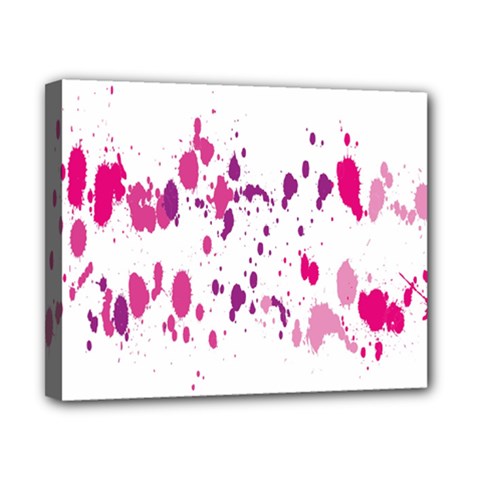 Blot-01  Canvas 10  X 8  (stretched)