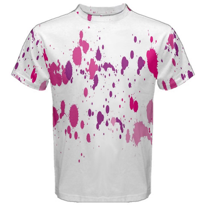 Blot-01  Men s Cotton T-Shirt