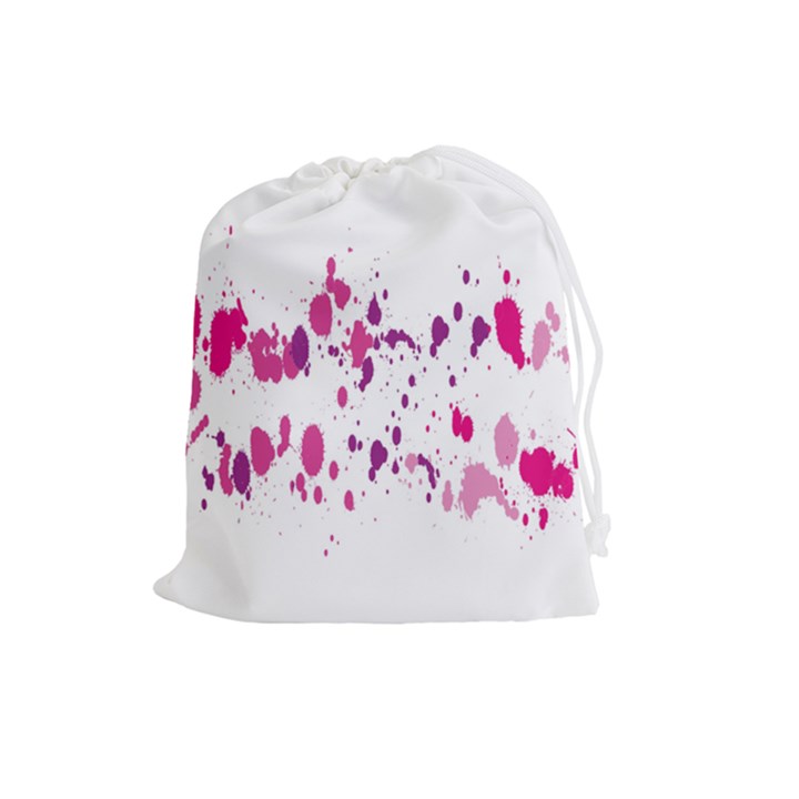 Blot-01  Drawstring Pouch (Large)