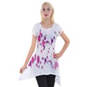 Blot-01  Short Sleeve Side Drop Tunic View1