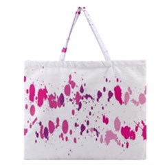 Blot-01  Zipper Large Tote Bag by nateshop