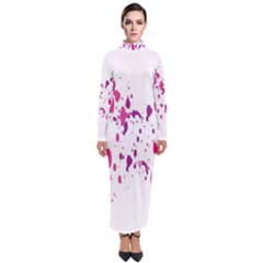 Blot-01  Turtleneck Maxi Dress by nateshop