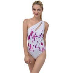 Blot-01  To One Side Swimsuit by nateshop