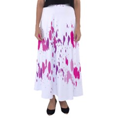 Blot-01  Flared Maxi Skirt by nateshop