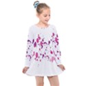 Blot-01  Kids  Long Sleeve Dress View1