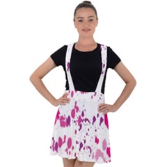 Blot-01  Velvet Suspender Skater Skirt by nateshop