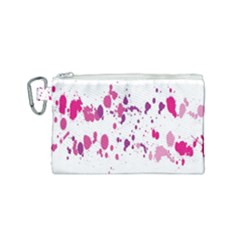 Blot-01  Canvas Cosmetic Bag (small) by nateshop