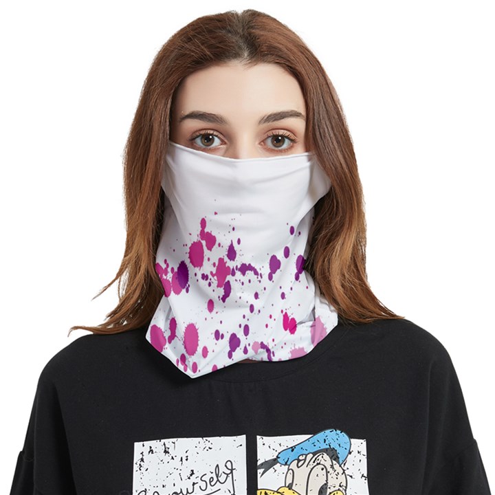 Blot-01  Face Covering Bandana (Two Sides)