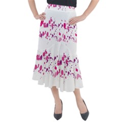 Blot-01  Midi Mermaid Skirt