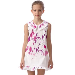 Blot-01  Kids  Pilgrim Collar Ruffle Hem Dress by nateshop