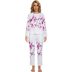 Blot-01  Womens  Long Sleeve Lightweight Pajamas Set by nateshop