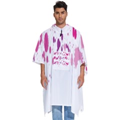 Blot-01  Men s Hooded Rain Ponchos by nateshop