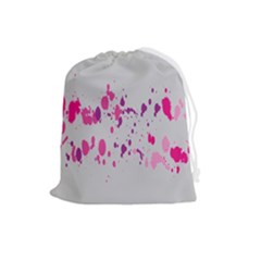 Blot-02 Drawstring Pouch (large)