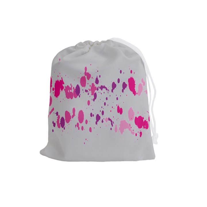 Blot-02 Drawstring Pouch (Large)