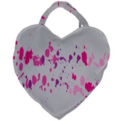 Blot-02 Giant Heart Shaped Tote