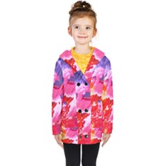 Colorful-100 Kids  Double Breasted Button Coat by nateshop