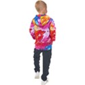 Colorful-100 Kids  Hooded Pullover View2