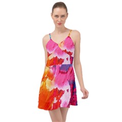 Colorful-100 Summer Time Chiffon Dress by nateshop