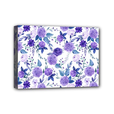 Violet-01 Mini Canvas 7  X 5  (stretched) by nateshop