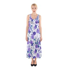 Violet-01 Sleeveless Maxi Dress by nateshop