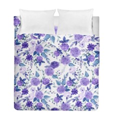 Violet-01 Duvet Cover Double Side (full/ Double Size)