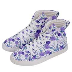 Violet-01 Women s Hi-top Skate Sneakers