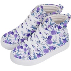 Violet-01 Kids  Hi-top Skate Sneakers by nateshop