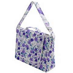 Violet-01 Box Up Messenger Bag by nateshop