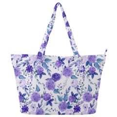 Violet-01 Full Print Shoulder Bag by nateshop