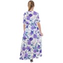 Violet-01 Waist Tie Boho Maxi Dress View2