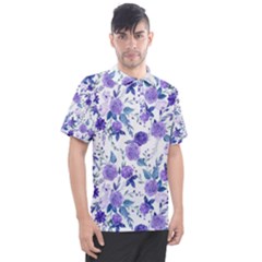 Violet-01 Men s Polo T-shirt by nateshop