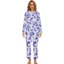 Violet-01 Womens  Long Sleeve Lightweight Pajamas Set View1