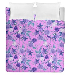 Violet-02 Duvet Cover Double Side (queen Size)