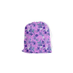 Violet-02 Drawstring Pouch (xs) by nateshop