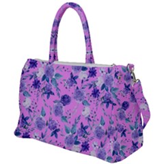 Violet-02 Duffel Travel Bag by nateshop