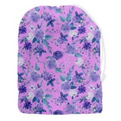 Violet-02 Drawstring Pouch (3xl) by nateshop