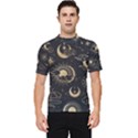 Asian Seamless Pattern With Clouds Moon Sun Stars Vector Collection Oriental Chinese Japanese Korean Men s Short Sleeve Rash Guard View1