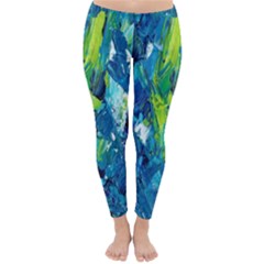 Painting-01 Classic Winter Leggings by nateshop